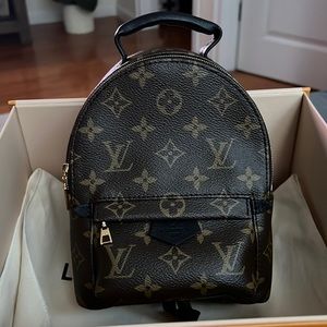 Brand New 2022 Louis Vuitton Palm Springs Mini Backpack M44873 Made in France